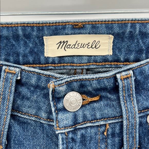 Madewell Women's Curvy Perfect Vintage Straight Jeans - Medium Wash - 27 - Picture 4 of 9